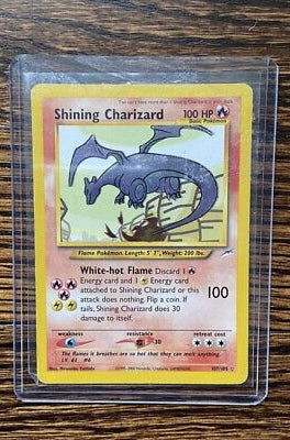 Pokémon TCG Shining Charizard 107/105- CS Trading Cards