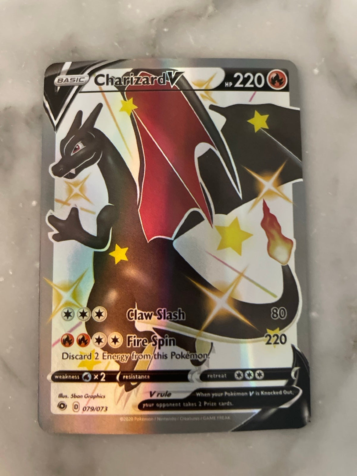 Charizard V good 79/73